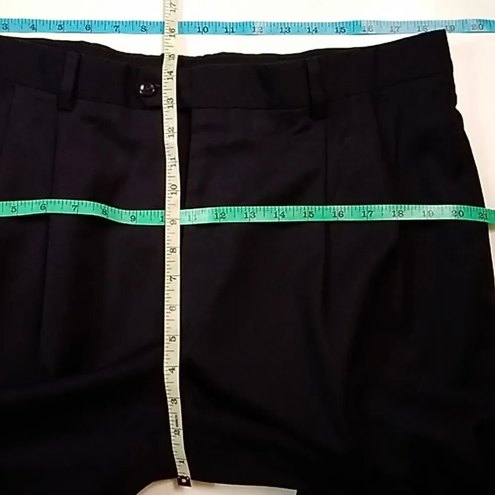 Jo's A Bank Elite Pants Suit Navy Blue Appropriate Size 36 / 38 No Tag